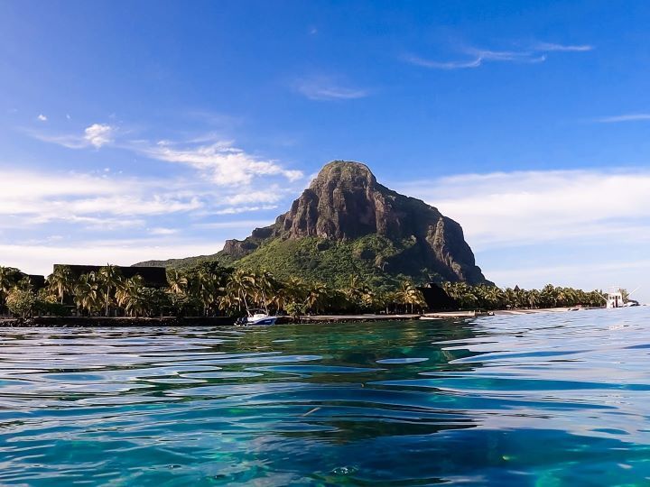 Le Morne Beach Mauritius Wasseransicht